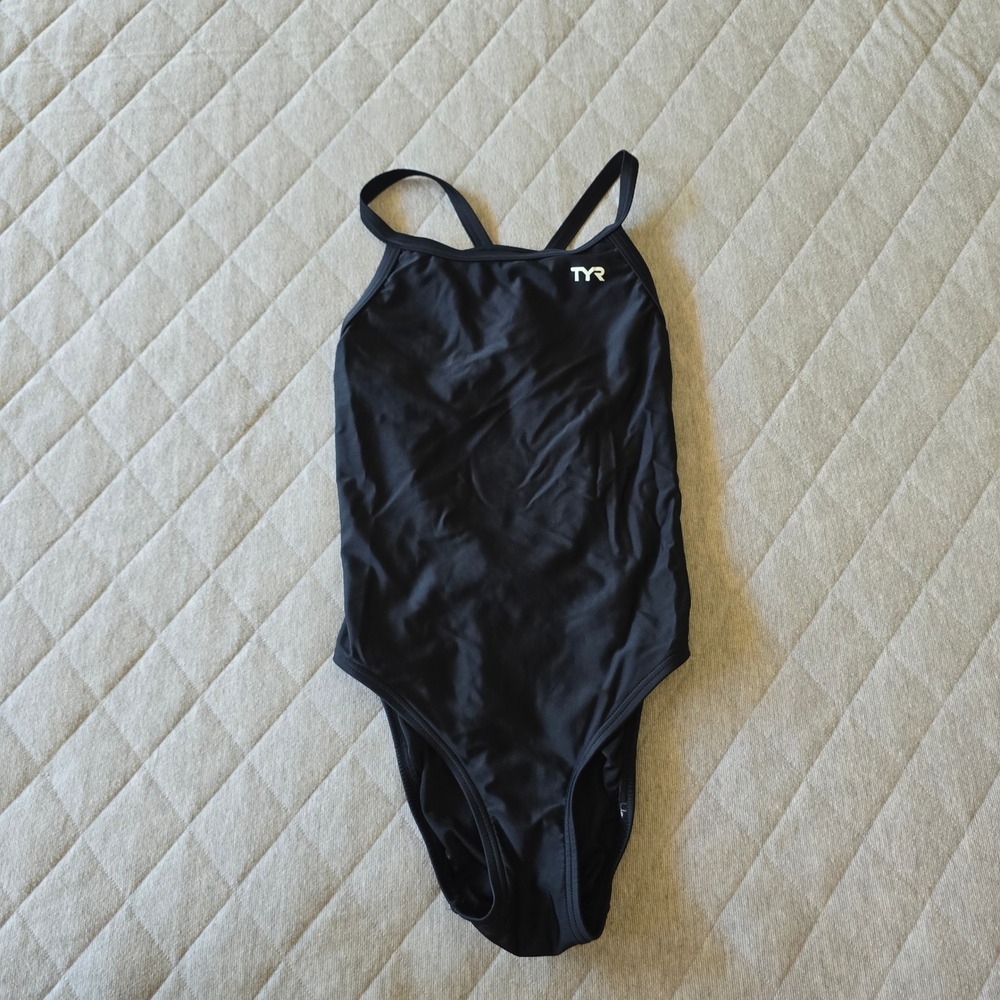 TYR Women's‎ Black Swimsuit Size 28
